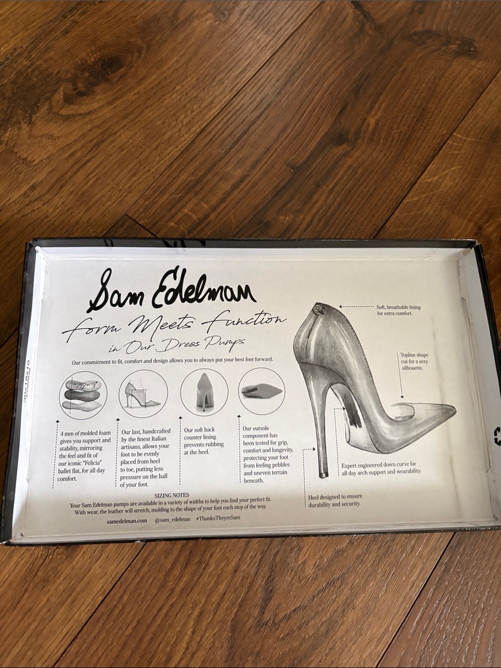 Sam Edelman Beige Pointed-Toe Leather Pumps - Picture 15 of 15